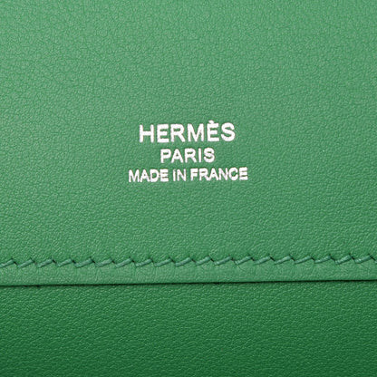 Hermes Swift Kelly Cut Clutch Pochette Bambou 6 of 17