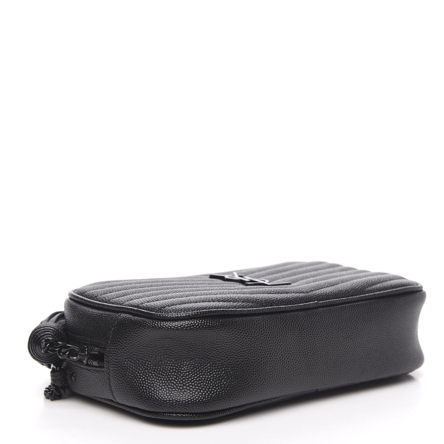 Grain De Poudre Matelasse Monogram Mini Lou Camera Bag Black