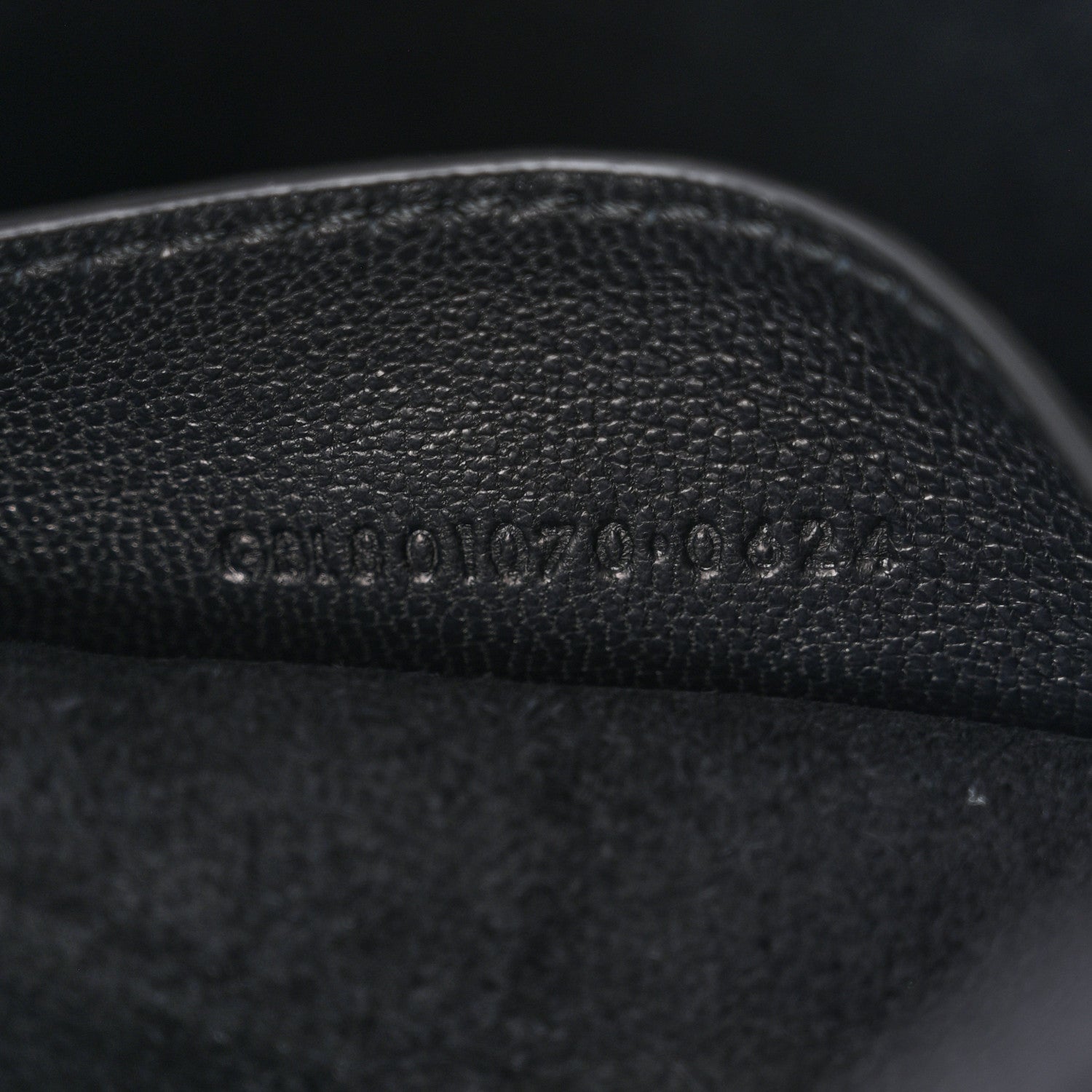 Saint Laurent Lambskin Pochon Shoulder Bag Black 7 of 10