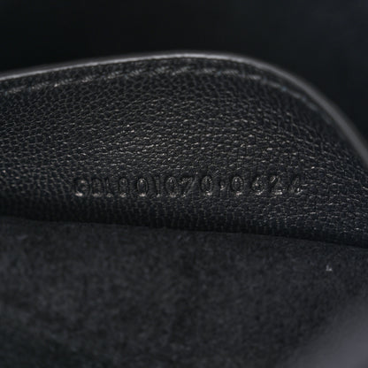 Saint Laurent Lambskin Pochon Shoulder Bag Black 7 of 10