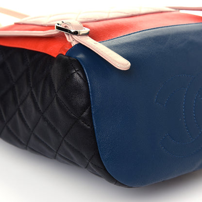 Chanel Lambskin Quilted Small Cuba Urban Spirit Backpack Black 10 of 12