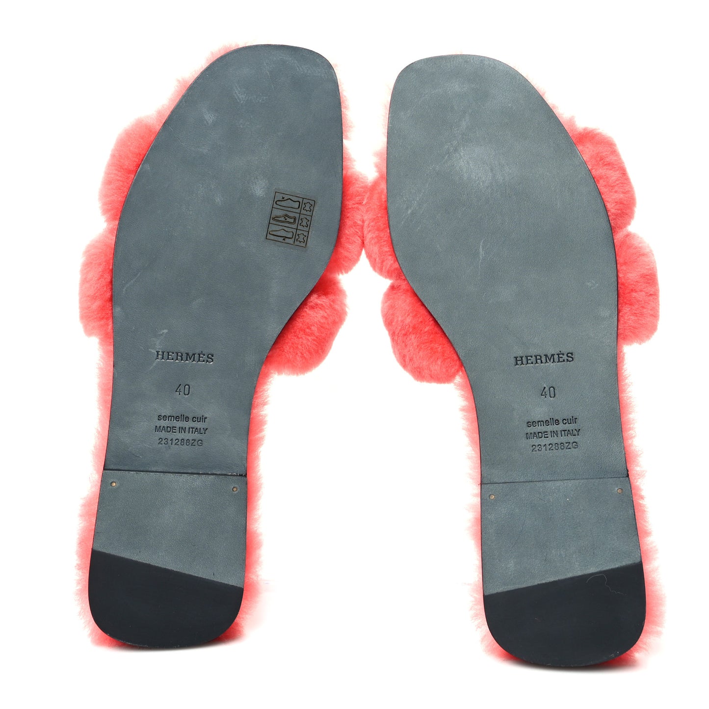 Woolskin Oran Sandals 40 Rose Du Desert