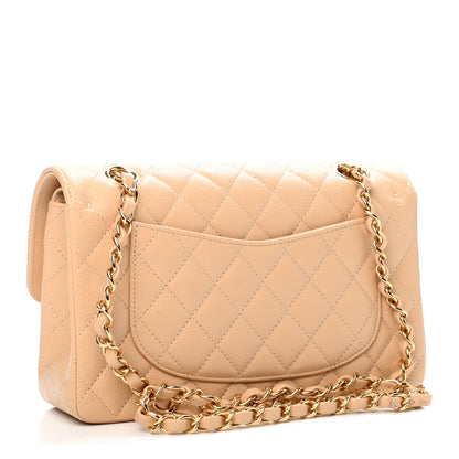 Chanel Caviar Quilted Small Double Flap Beige 2 of 4