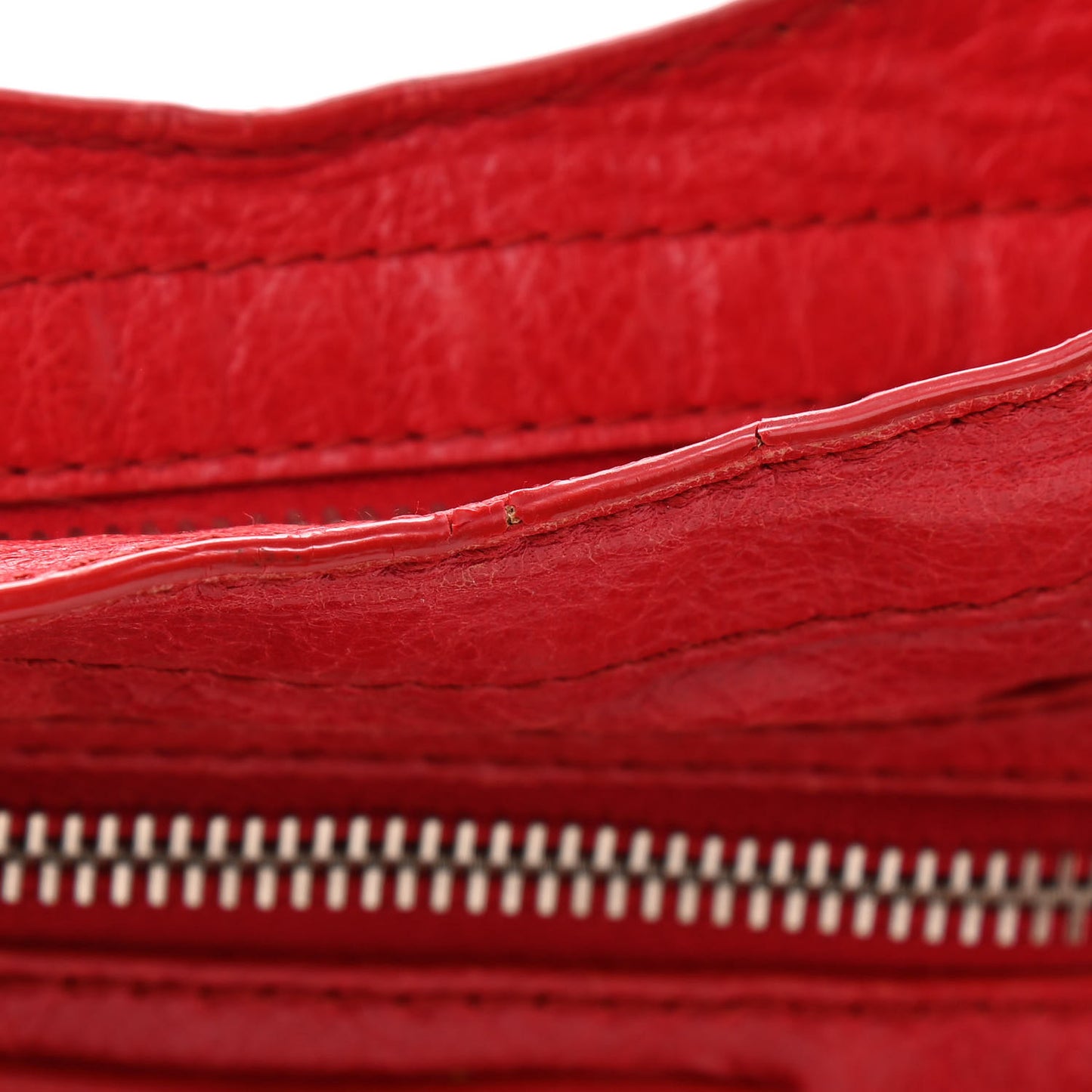 Agneau Giant 12 Silver Hardware Mini City Rouge Cardinal