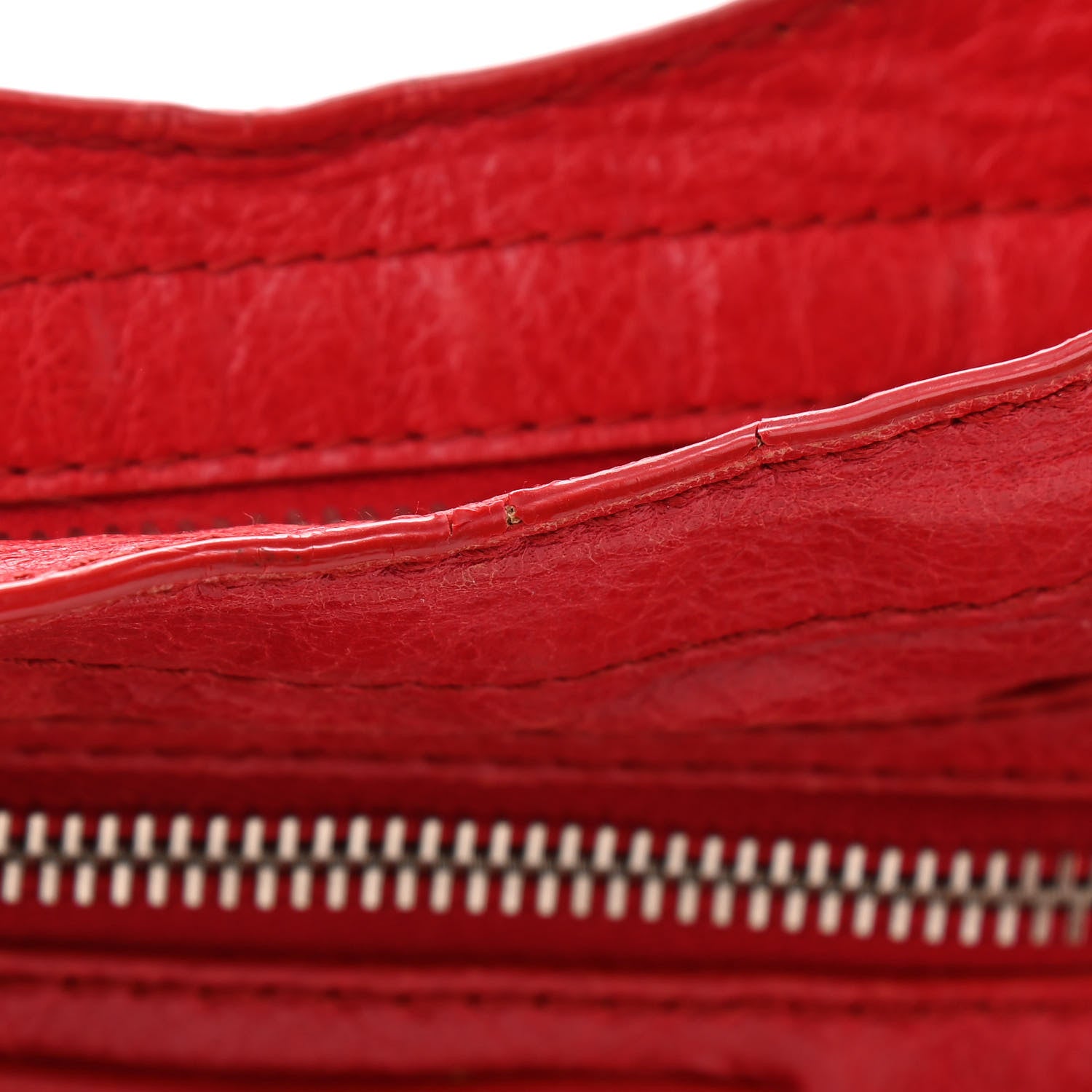 Balenciaga Agneau Giant 12 Silver Hardware Mini City Rouge Cardinal 14 of 21