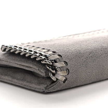 Stella McCartney Shaggy Deer Falabella Flap Wallet Grey 10 of 12