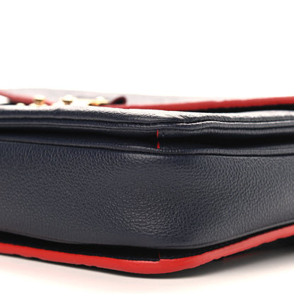 Louis Vuitton Empreinte Pochette Metis Marine Rouge 8 of 8