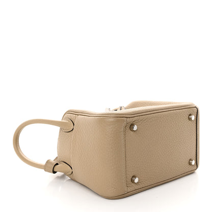Hermes Taurillon Clemence Mini Lindy 20 Trench 4 of 11
