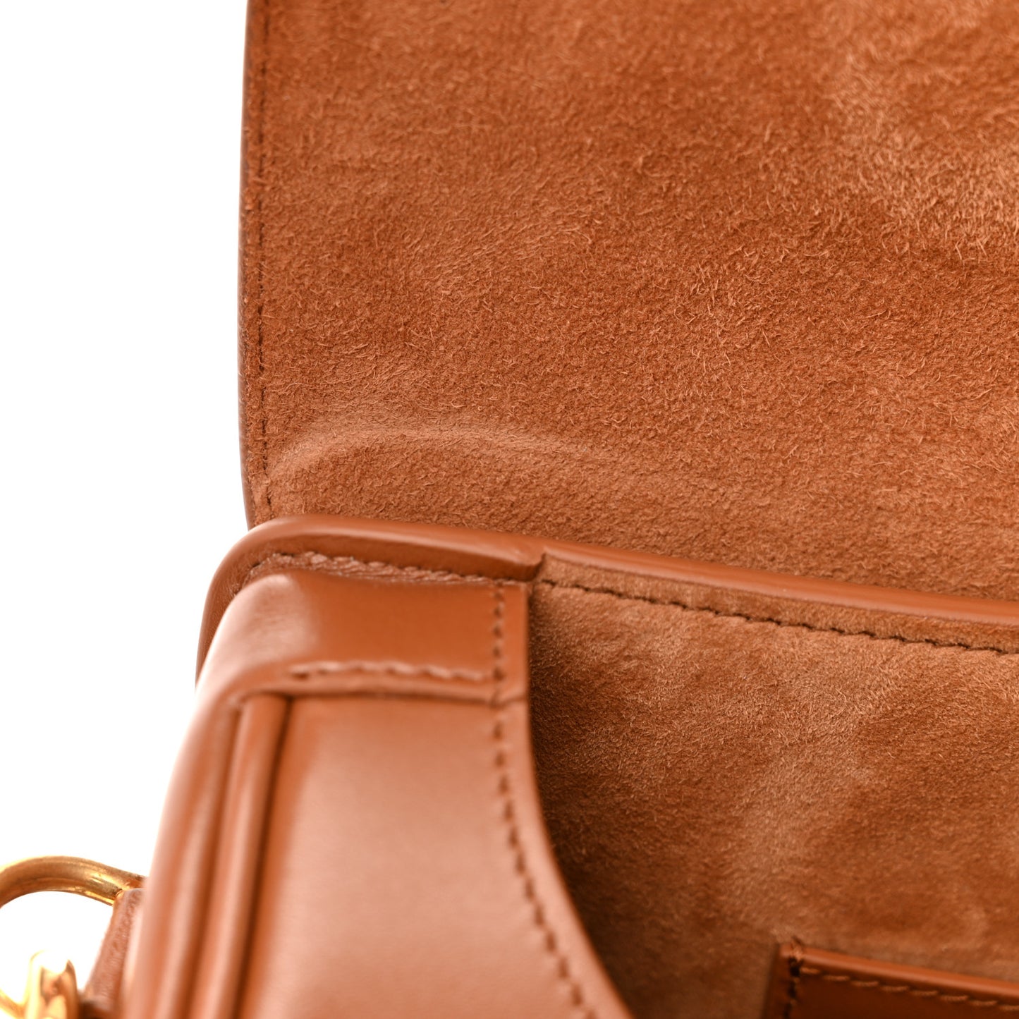 Box Calfskin Medium Bobby Flap Camel