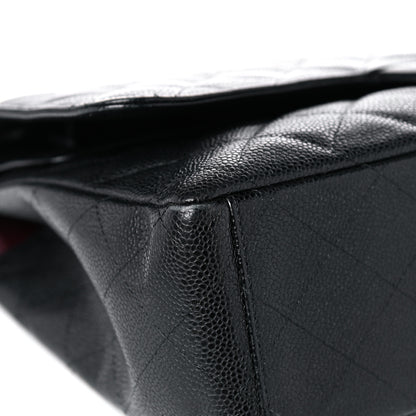 Chanel Caviar Quilted Maxi Double Flap Black 8 of 21