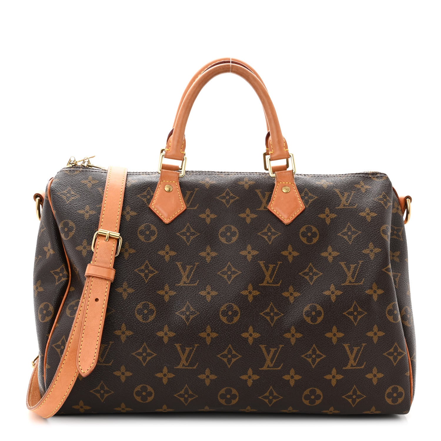 Louis Vuitton Monogram Speedy Bandouliere 35 1 of 11