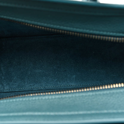 Celine Baby Drummed Calfskin Nano Prussian Blue 5 of 10