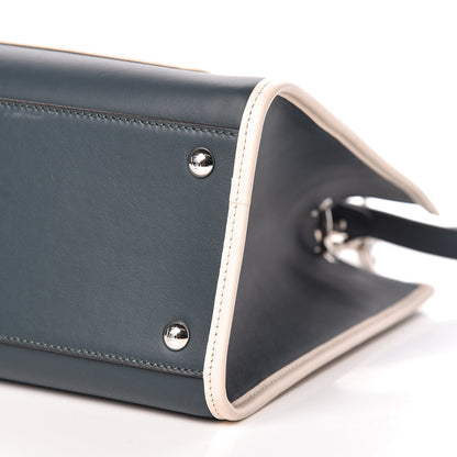 Fendi Vitello Century Opaco F is Fendi Bi-Color Regular Runaway Satchel Amazzonia Camelia 11 of 11
