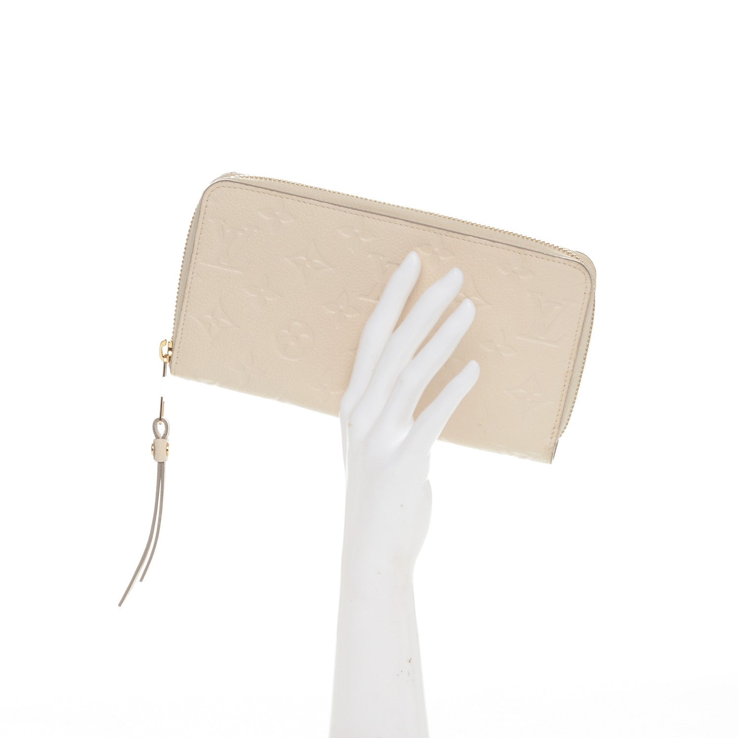 Louis Vuitton Empreinte Secret Long Wallet Neige 2 of 6