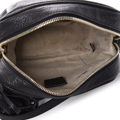 Gucci Pebbled Calfskin Small Soho Disco Bag Black 5 of 12