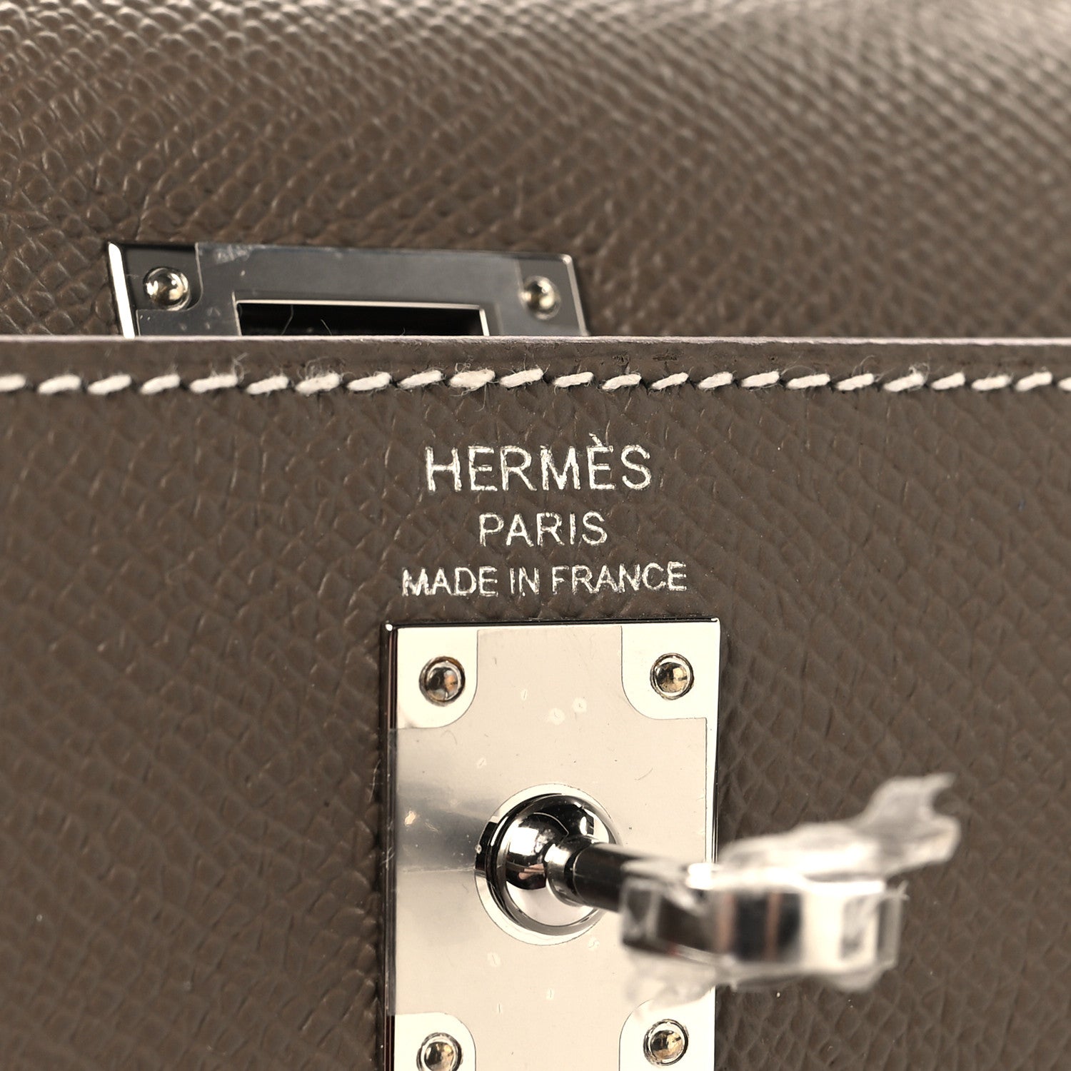 Hermes Epsom Kelly Sellier 25 Etoupe 6 of 11
