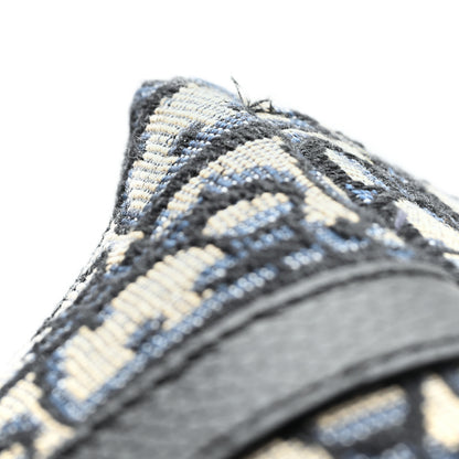 Christian Dior Oblique Jacquard Weekender 25 Blue Black 11 of 12