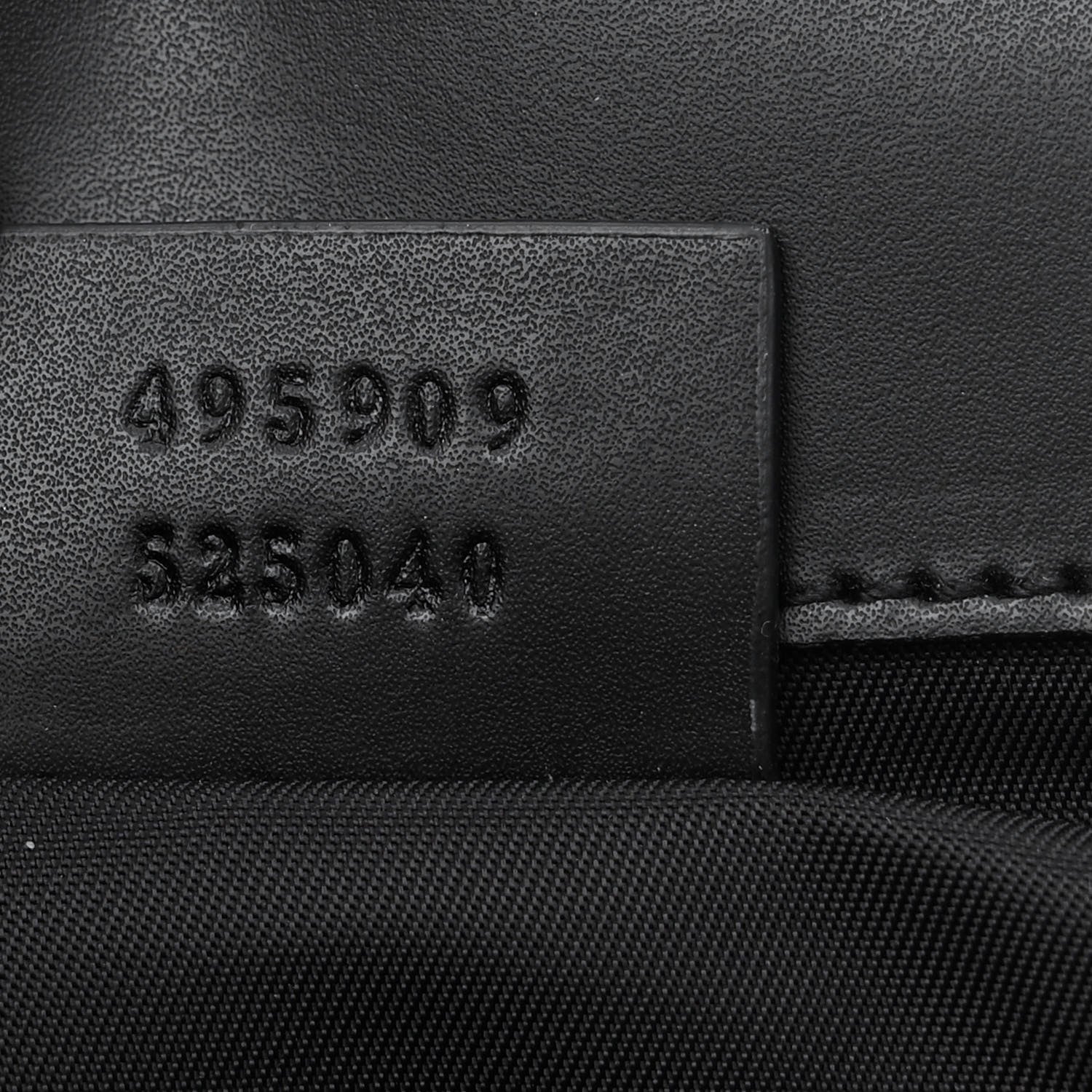 Gucci GG Supreme Monogram Web Messenger Diaper Bag Black Grey 7 of 10