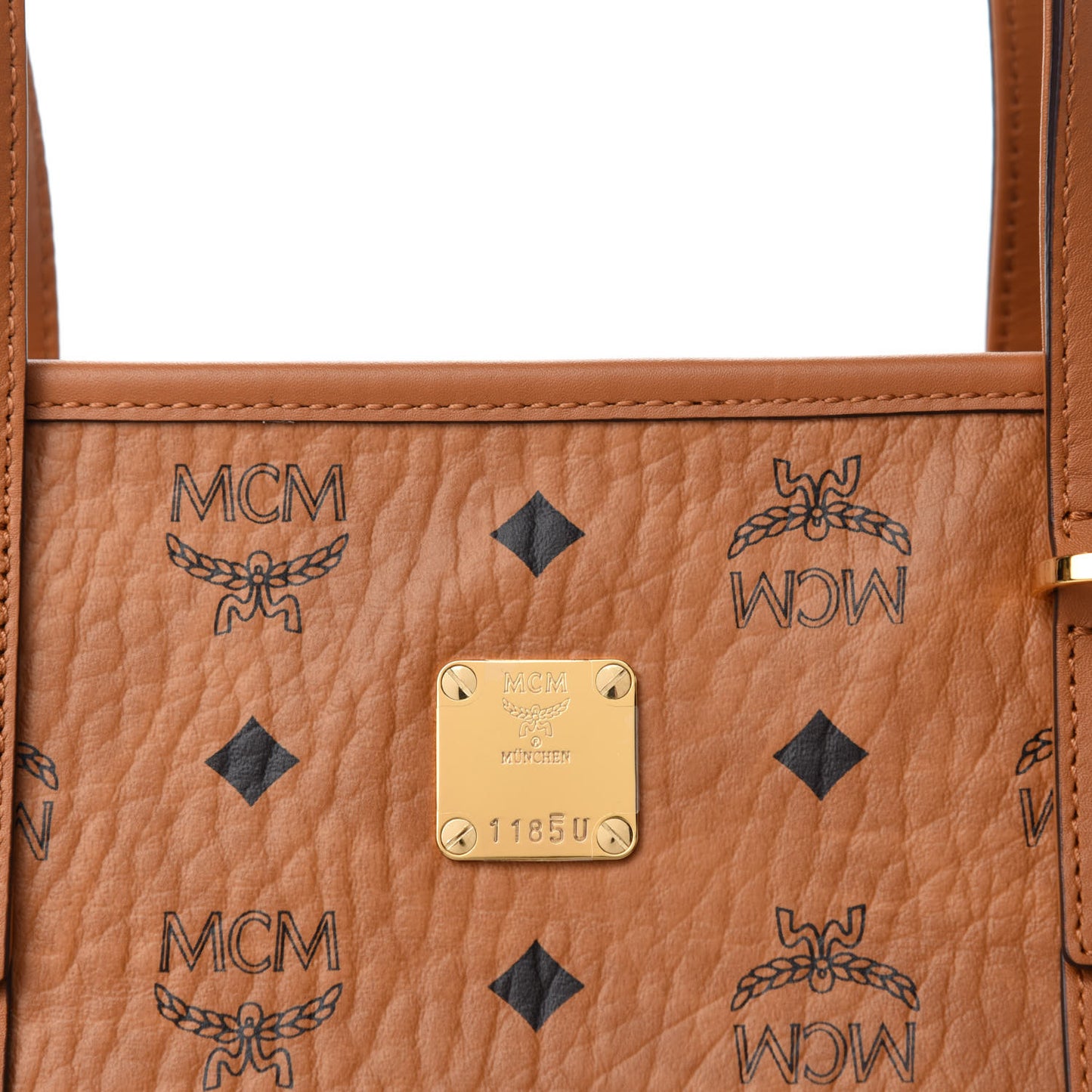 Visetos Toni Shopper Tote Cognac