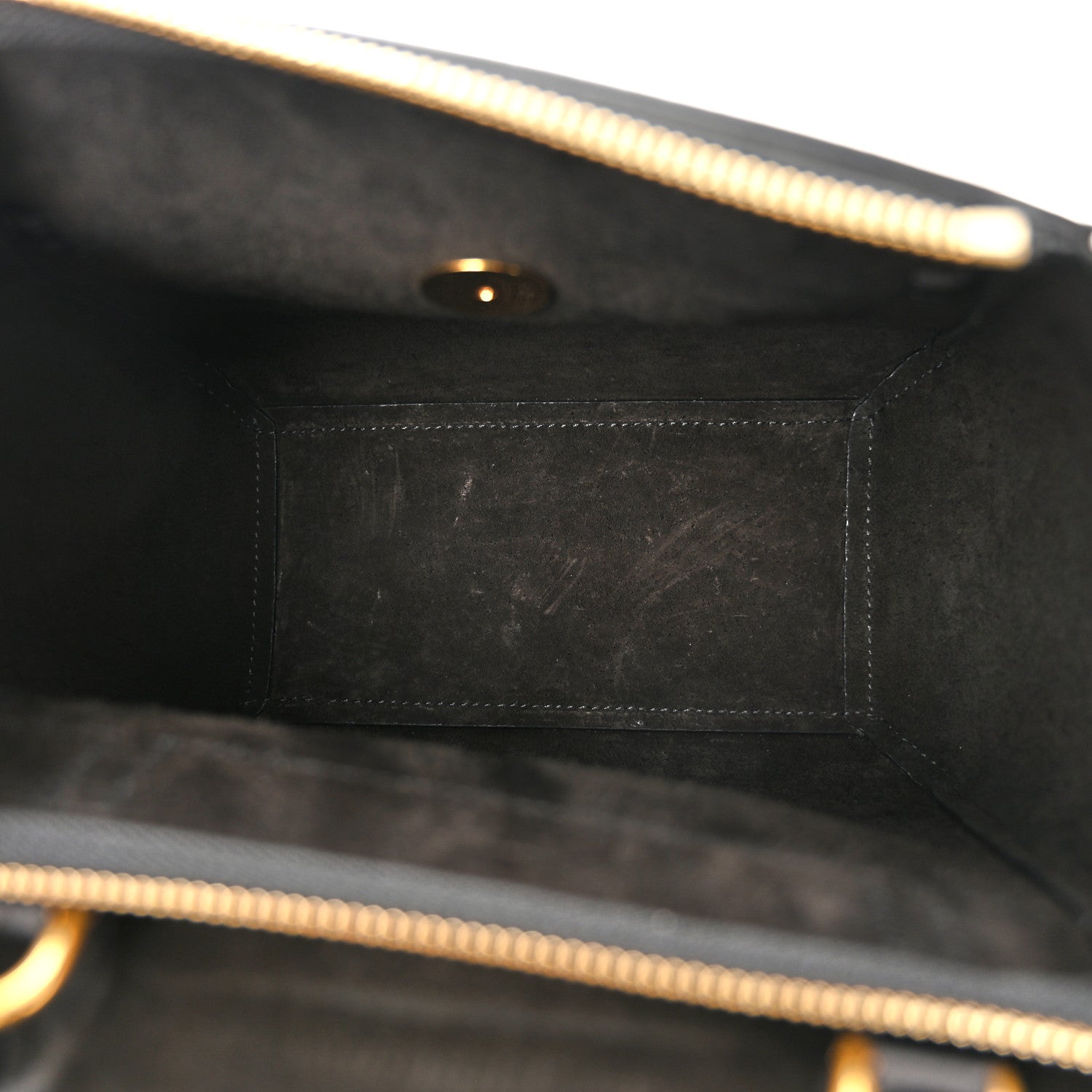 Celine Grained Calfskin Nano Belt Bag Black 4 of 9