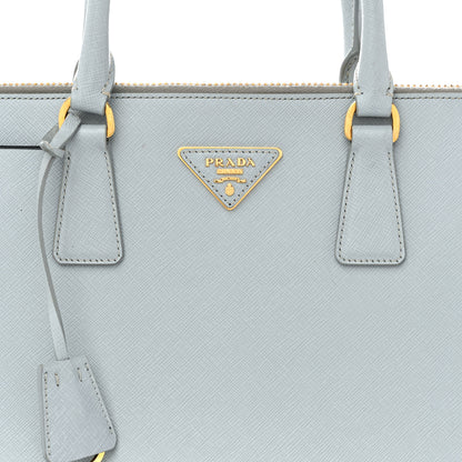 Prada Saffiano Lux Large Promenade Tote Lago 8 of 16