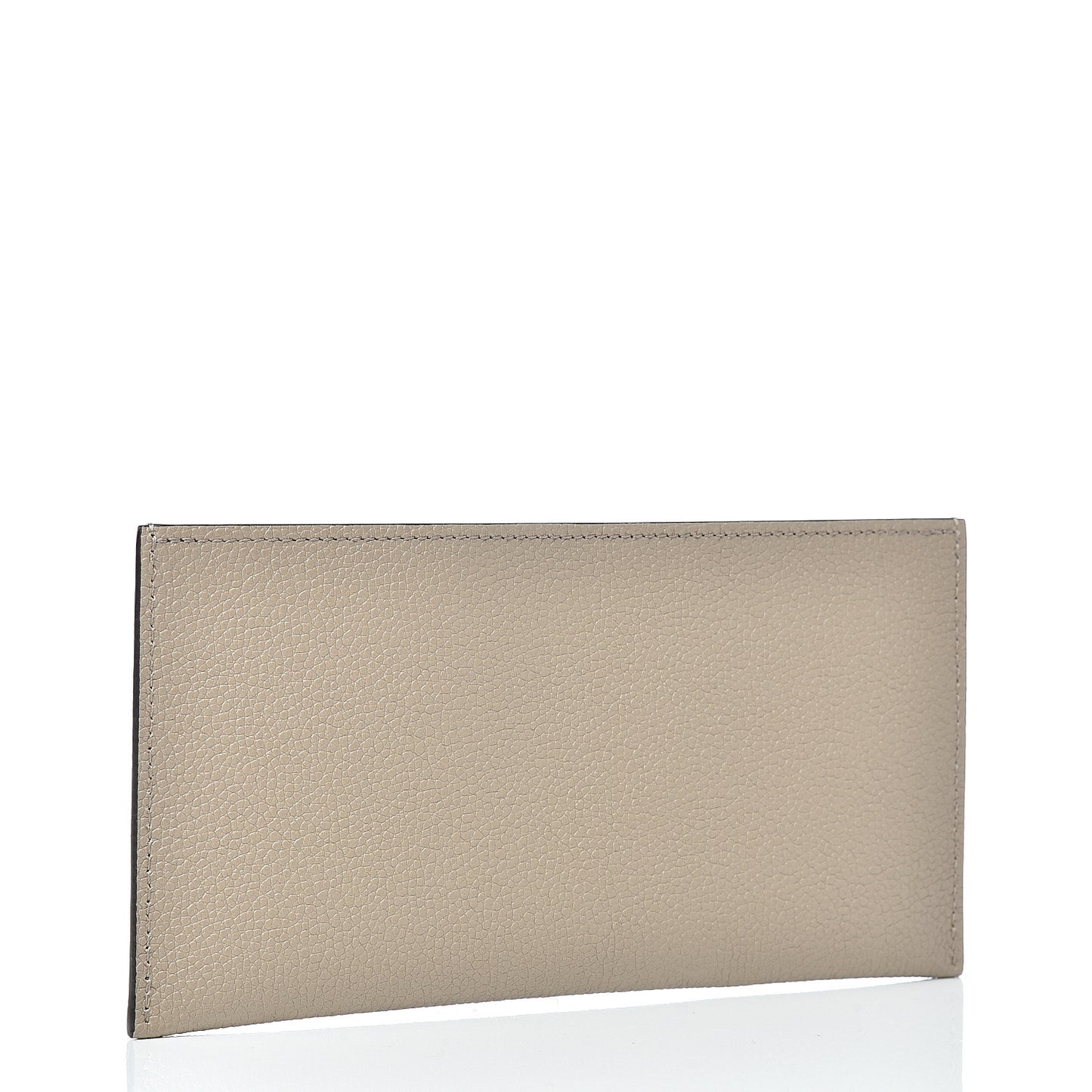 Calfskin Felicie Chain Wallet Card Holder Insert Tourterelle