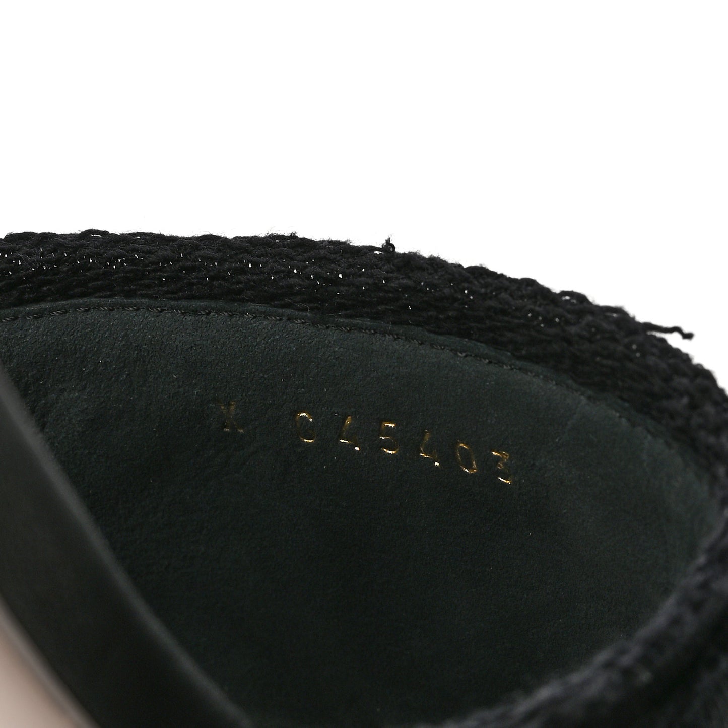 Jersey Knit CC Mules 39 Black