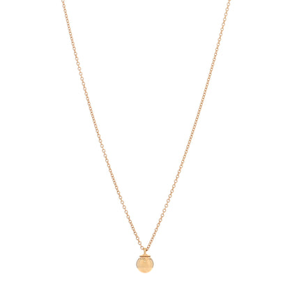 Tiffany 18K Rose Gold 8mm HardWear Ball Pendant Necklace 1 of 5