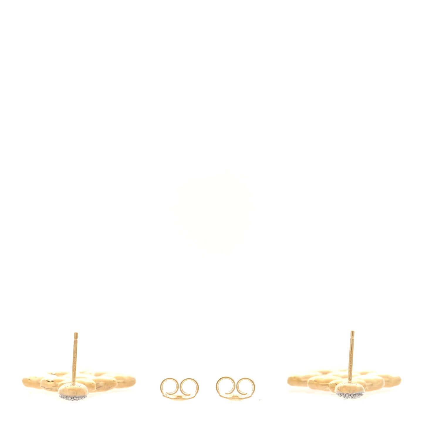 18K Yellow White Gold Diamond Siviglia Chandelier Drop Earrings