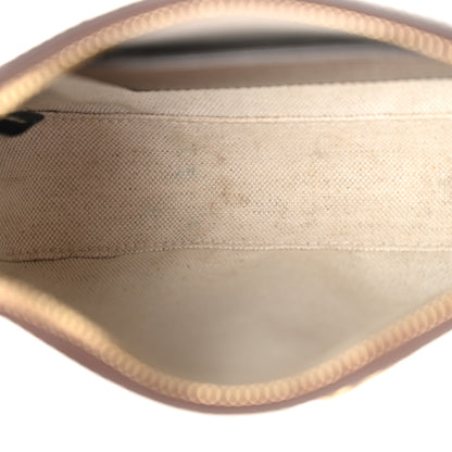 Gucci GG Supreme Monogram Textured Dollar Calfskin Small Ophidia Hobo Beige Ebony New Acero 11 of 12