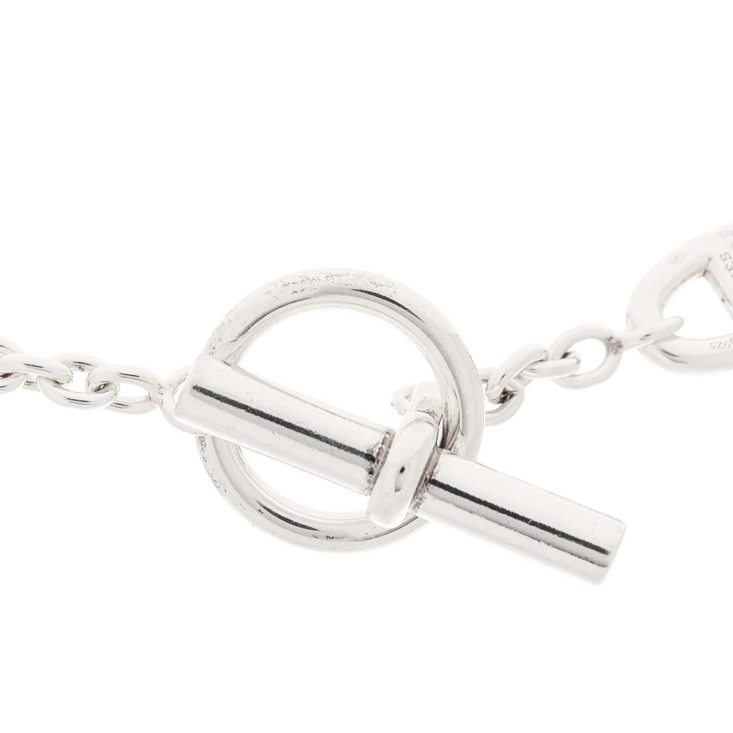 Hermes Sterling Silver Farandole Necklace 120 4 of 6