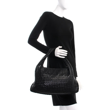 Bottega Veneta Nappa Intrecciato Large Veneta Hobo Nero Black 2 of 14