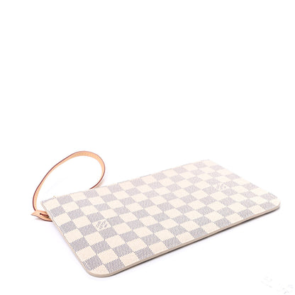 Louis Vuitton Damier Azur Neverfull MM GM Pochette 4 of 7