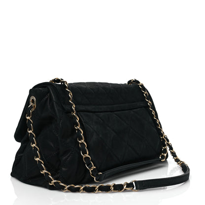 Chanel Iridescent Calfskin Large Chic Quilt Flap Black 3 of 9