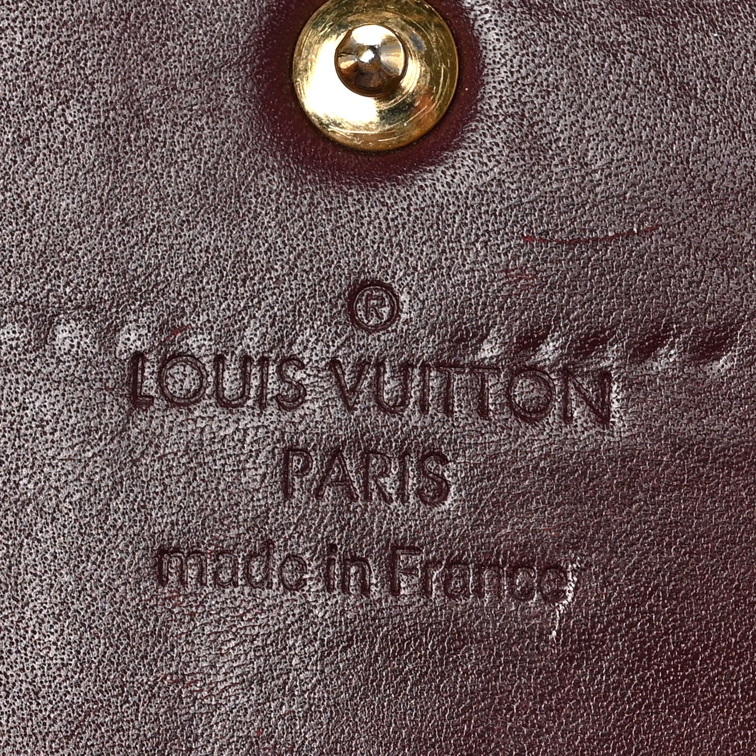 Louis Vuitton Vernis Sarah Wallet Rouge Fauviste 6 of 7