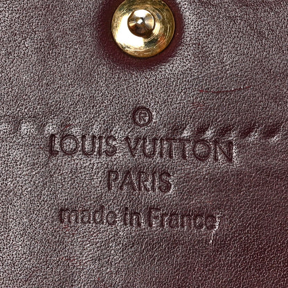 Louis Vuitton Vernis Sarah Wallet Rouge Fauviste 6 of 7