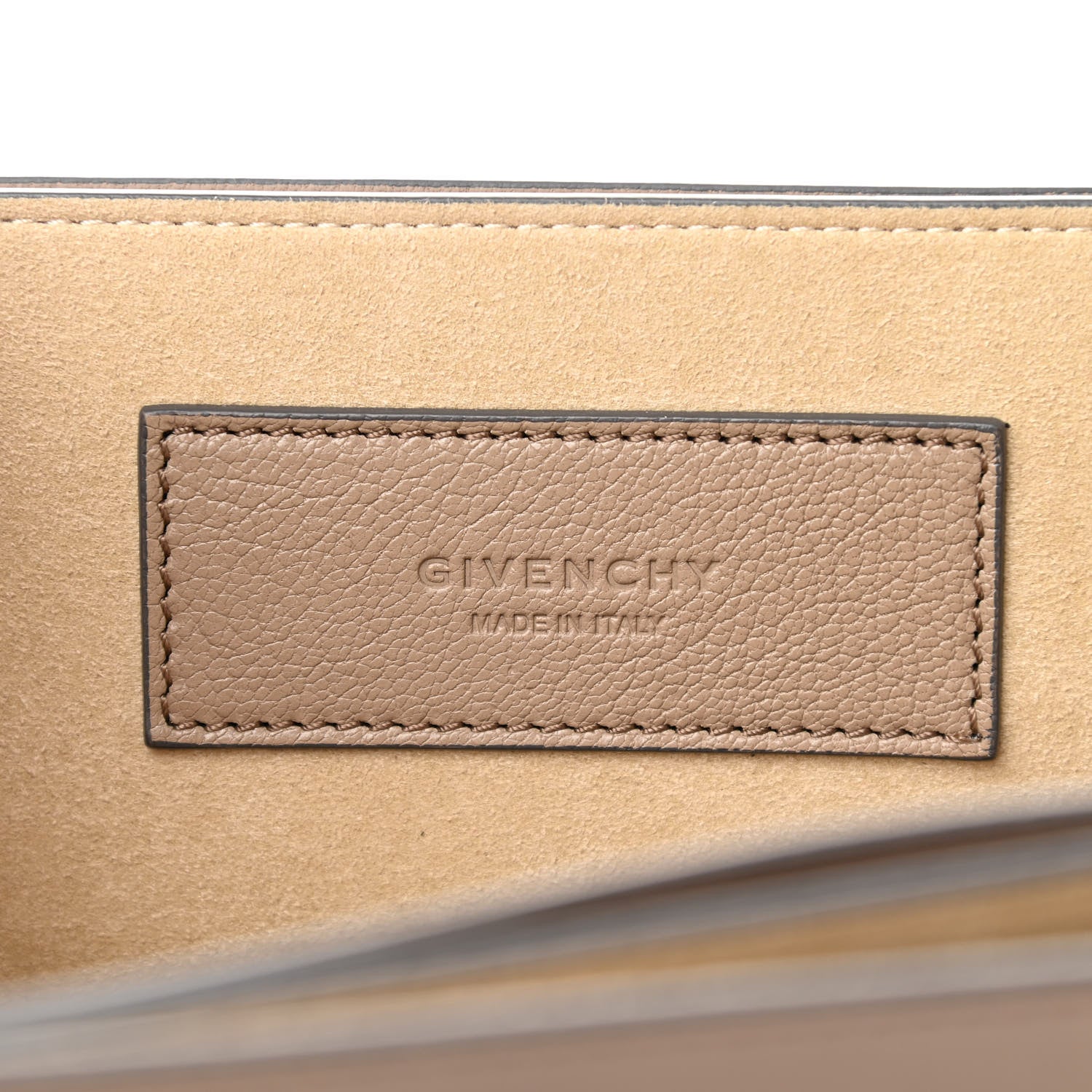 Givenchy Sugar Goatskin Medium GV3 Shoulder Bag Linen 6 of 10