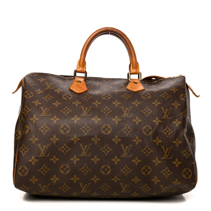 Louis Vuitton Monogram Speedy 35 1 of 17