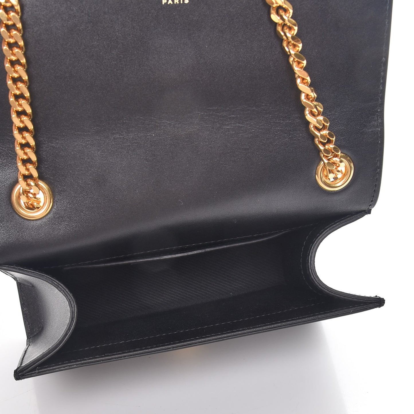 Calfskin Small Monogram Kate Tassel Heart Satchel Black Rouge