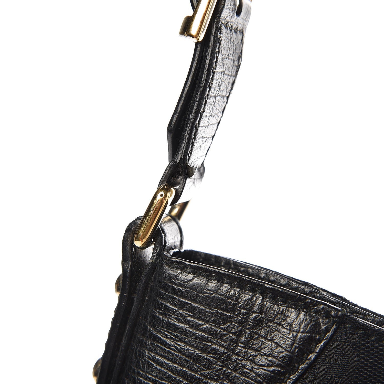 Gucci Monogram Web Hasler Hobo Black 11 of 13