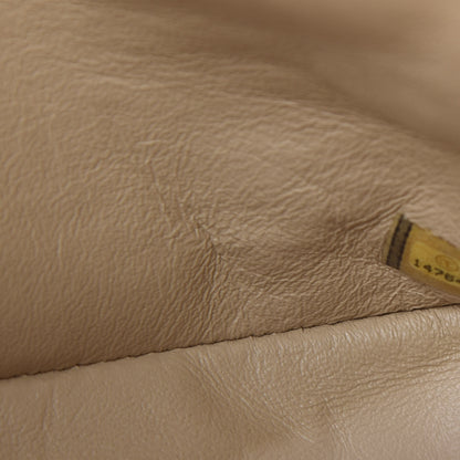 Chanel Lambskin Quilted Jumbo Double Flap Beige 11 of 12
