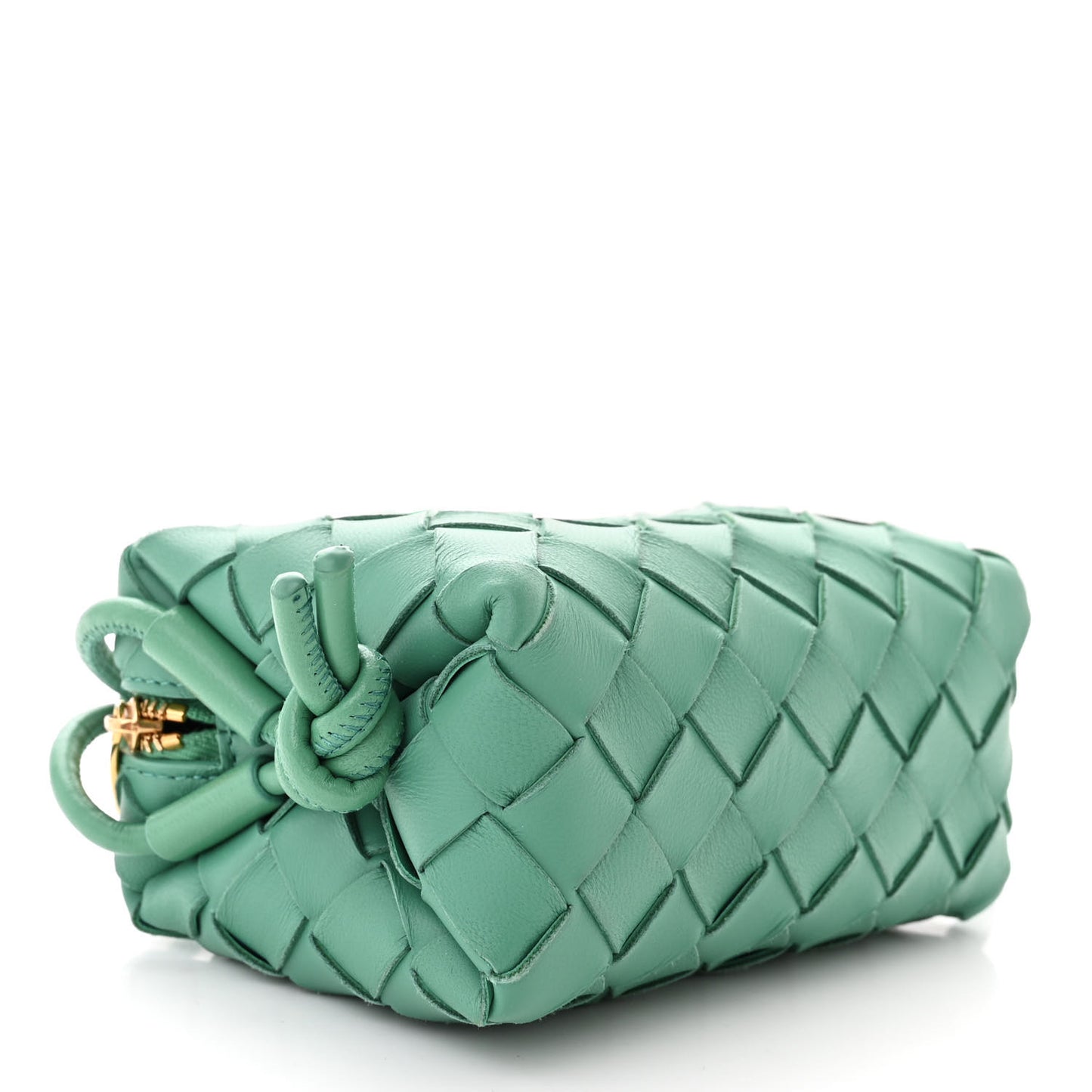 Nappa Intrecciato Candy Loop Camera Bag Mermaid