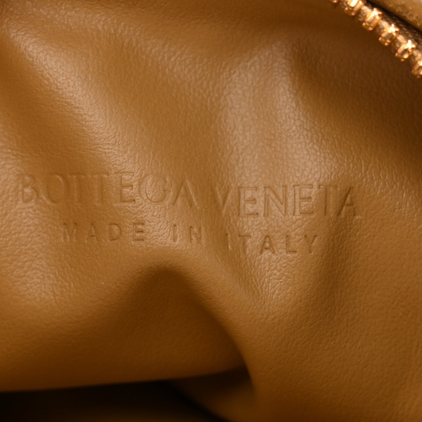 Nappa Intrecciato Mini Jodie  Dark Praline