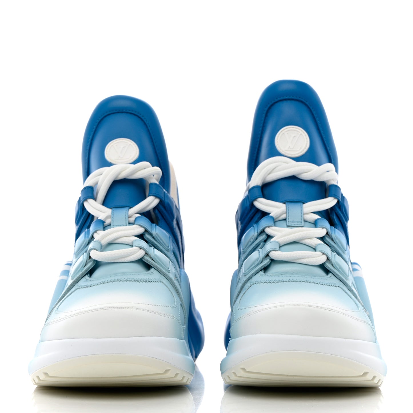Calfskin LV Archlight Sneakers 37.5 Blue