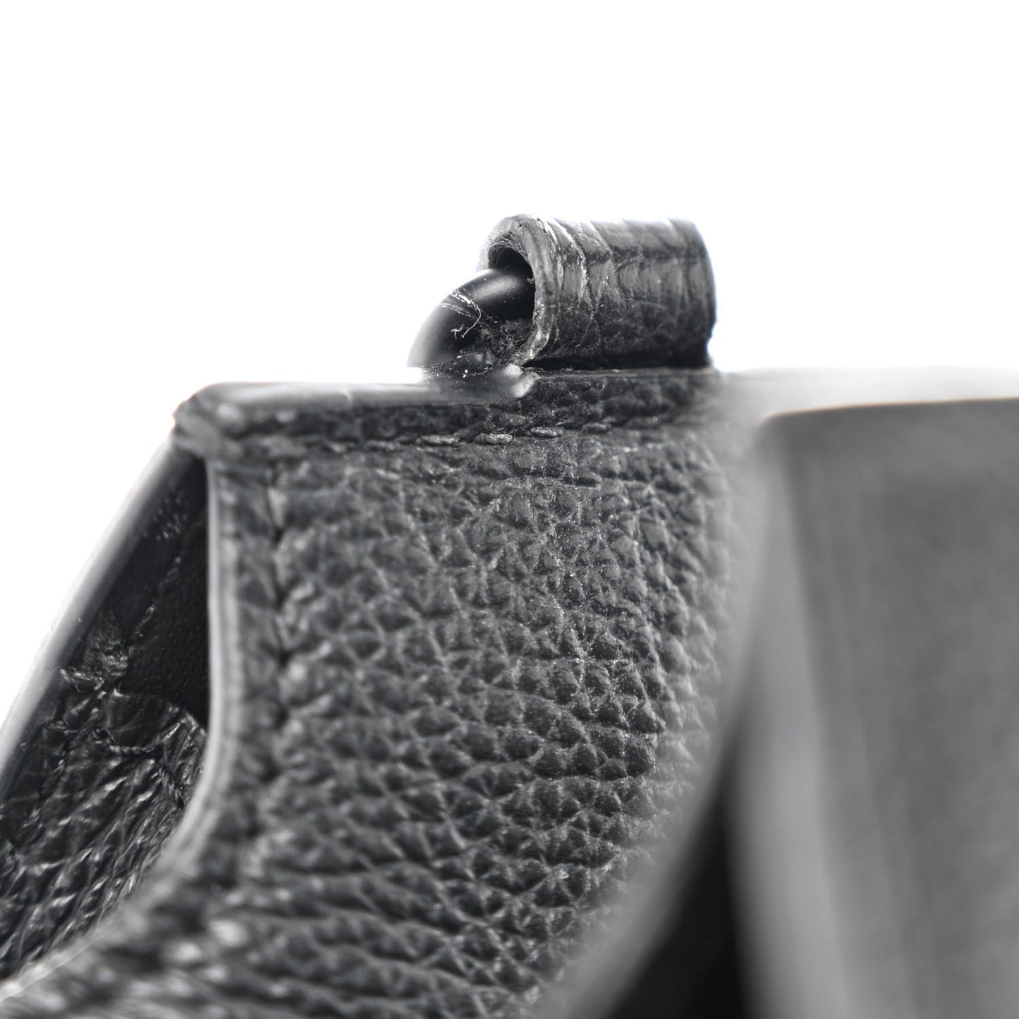 Grained Calfskin Black Hardware Neo Classic City Black