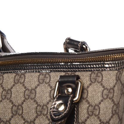 Gucci Monogram Large Joy Boston Pewter 9 of 23