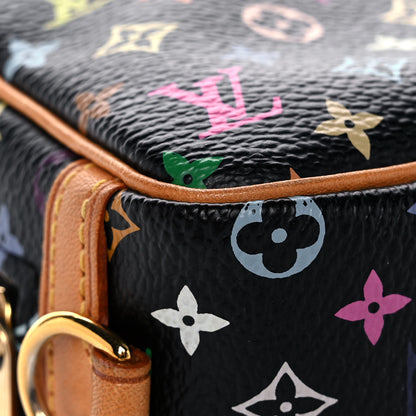 Louis Vuitton Monogram Multicolor Trousse Wapity Black 8 of 13