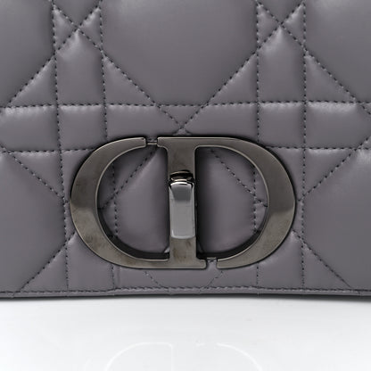 Christian Dior Calfskin Macrocannage Medium Caro Bag Iron Grey 12 of 14