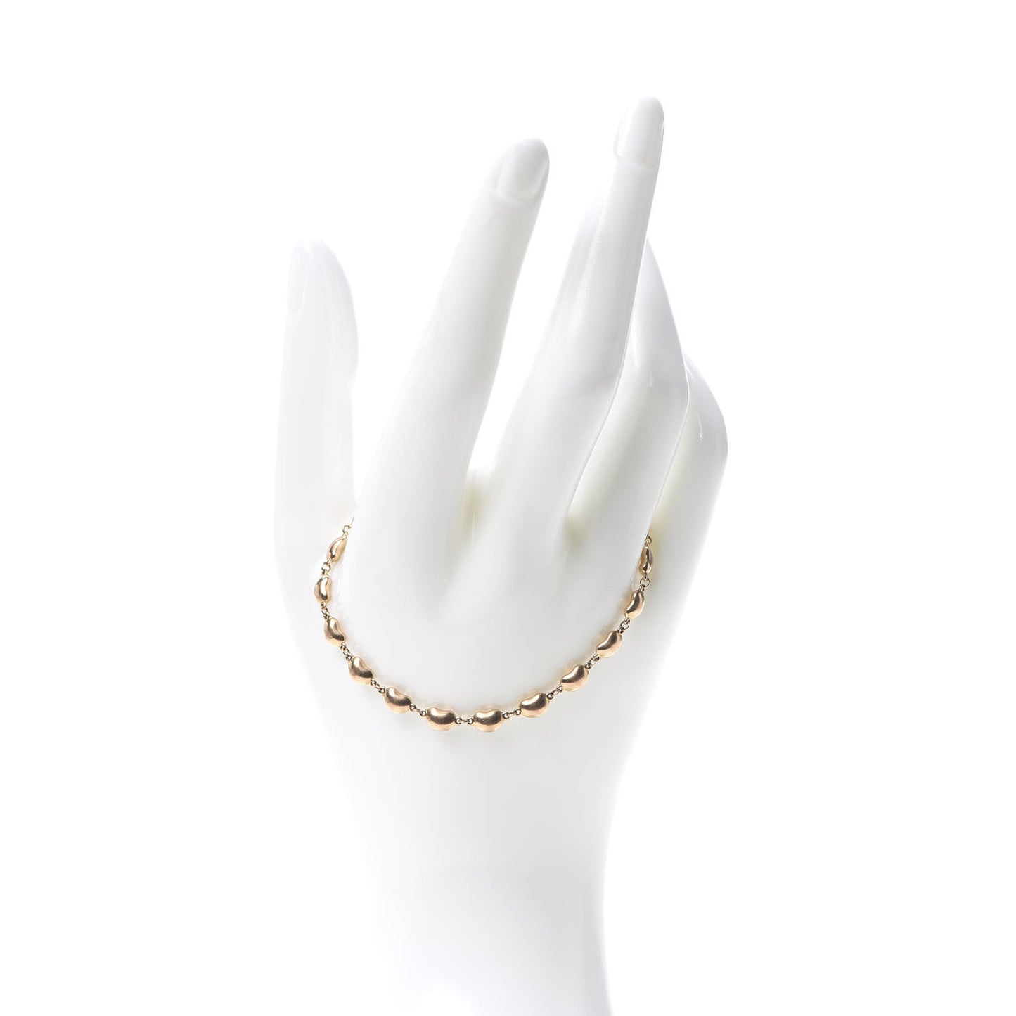 18K Rose Gold 5mm Elsa Peretti Bean Bracelet