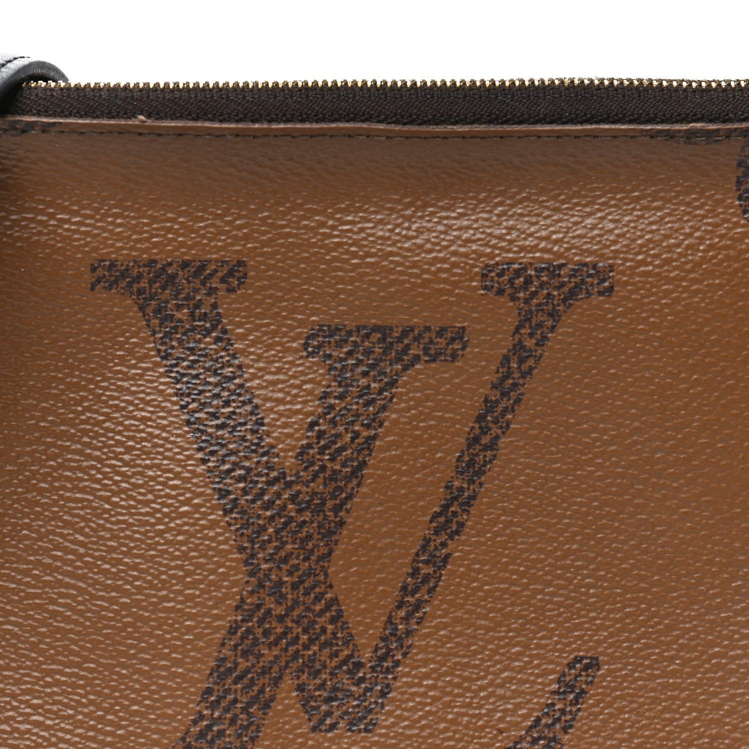 Louis Vuitton Reverse Monogram Giant Double Zip Pochette 8 of 13
